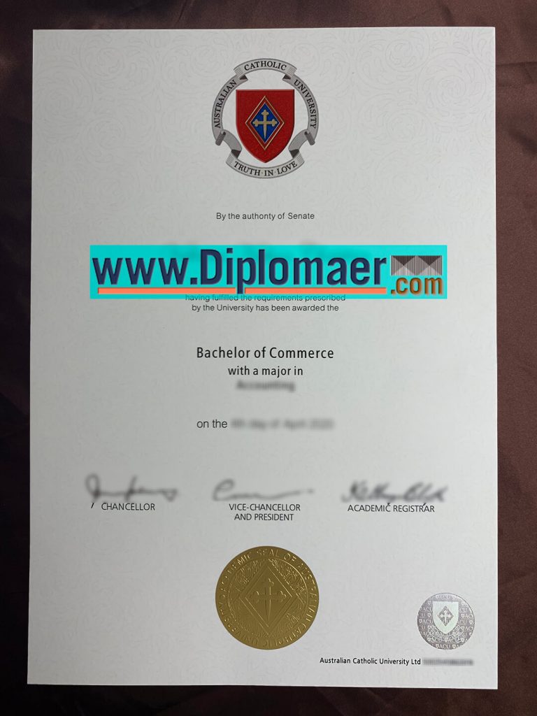 Australian Catholic University fake diploma 768x1024 - How to order a Bachelor of Commerce diploma from Australian Catholic University?