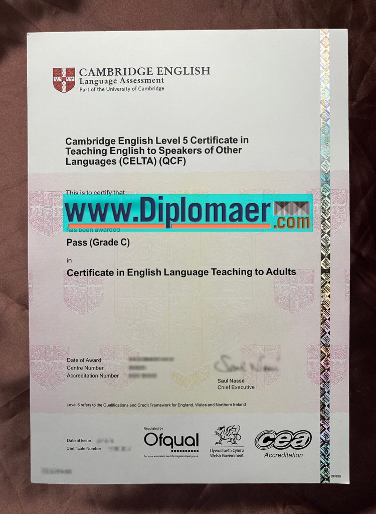 CELTA Fake Diploma 750x1024 - Where to buy the Cambridge CELTA certificate?