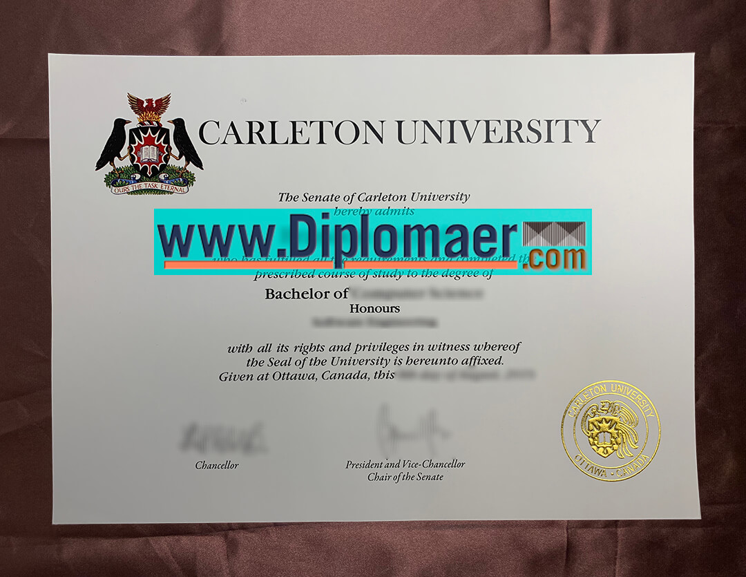 Carleton University Fake Diploma - How to Get a Carleton University Diploma Easily?
