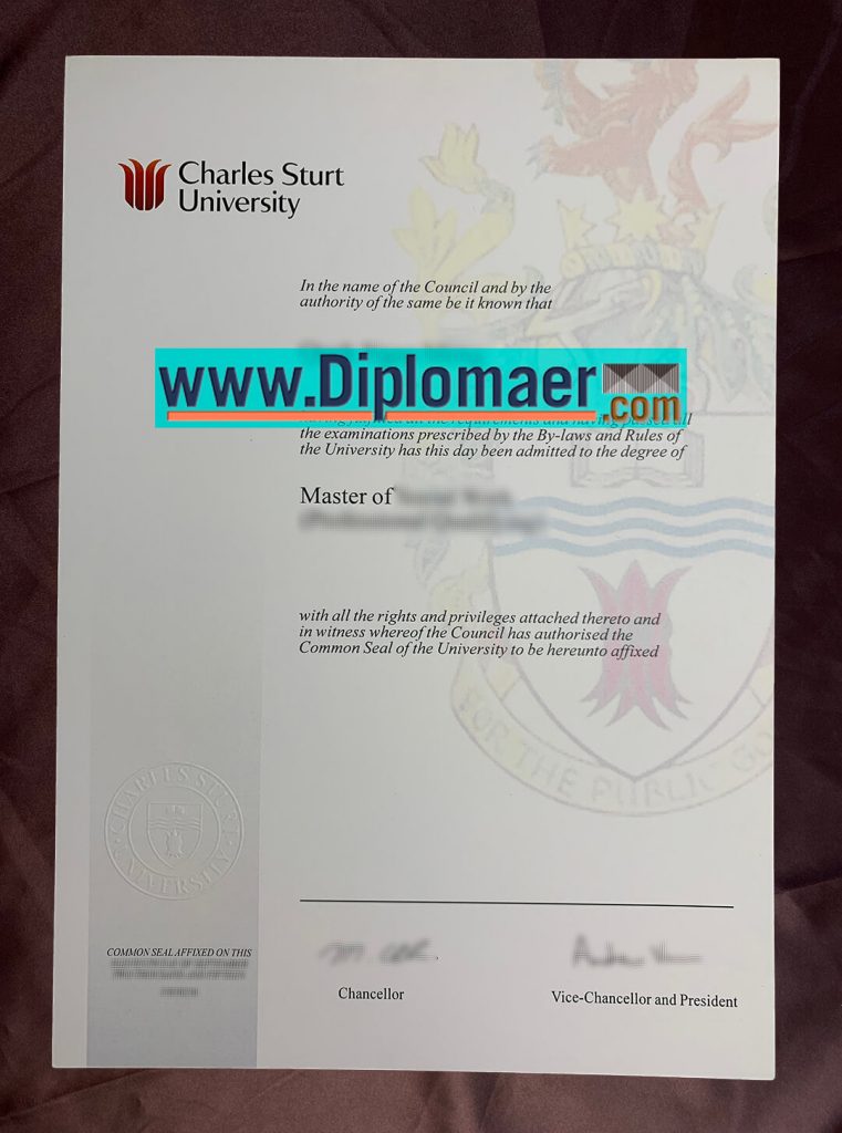 Charles Sturt University Fake Diploma 761x1024 - How to order a fake Charles Sturt University degree certificate?