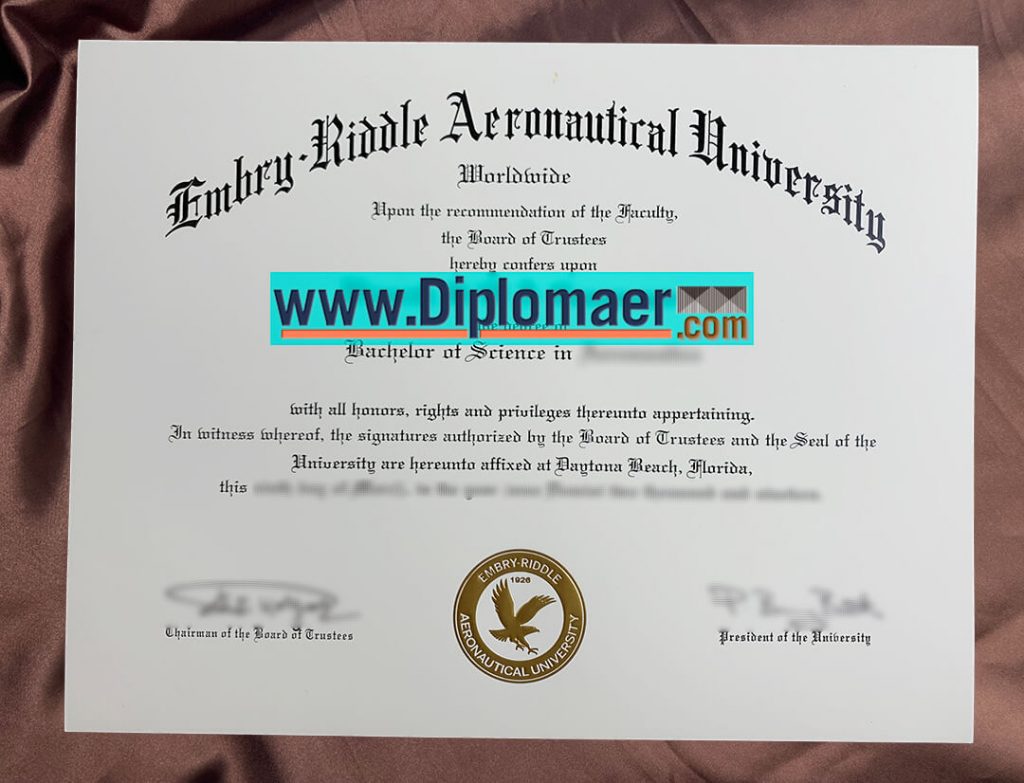 Embry Riddle Aeronautical University Fake Diploma 1024x783 - How to get the  fake Embry-Riddle Aeronautical University diploma faster?