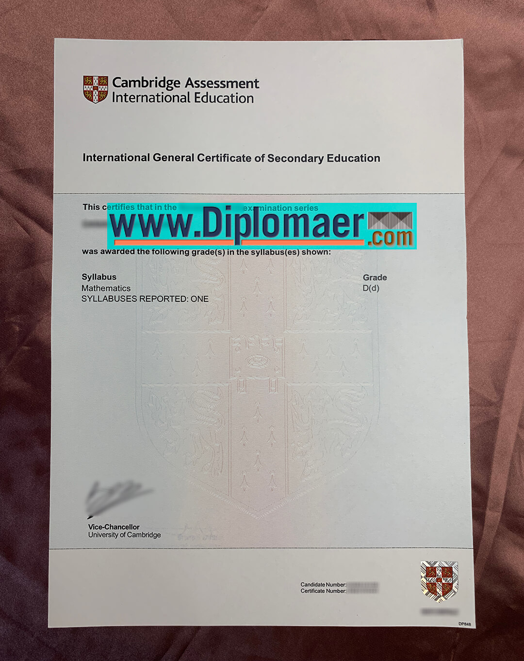 IGCSE Fake Diploma - What is the use of getting the IGCSE Diploma certificate?