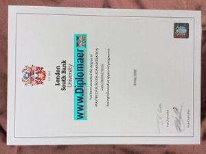 London South Bank University Fake Diploma