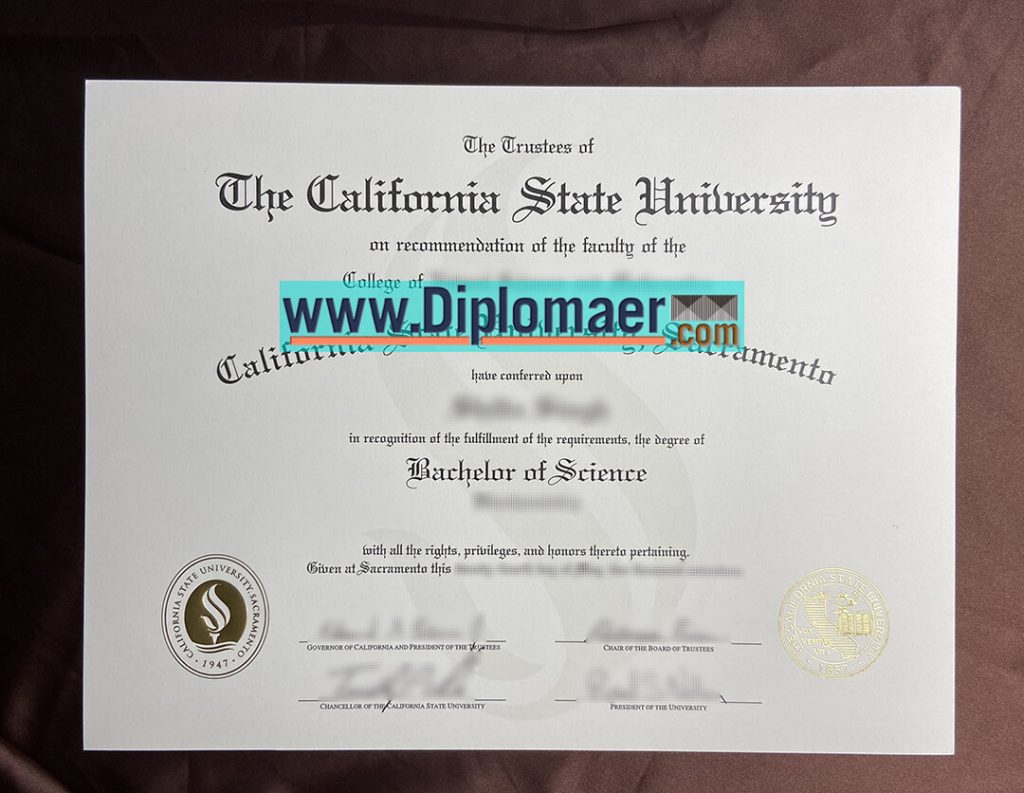 UC Sacramento Fake Diploma 1024x793 - Where to buy the California State University Sacramento fake diploma?
