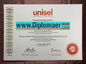 Universiti Selangor Fake Diploma