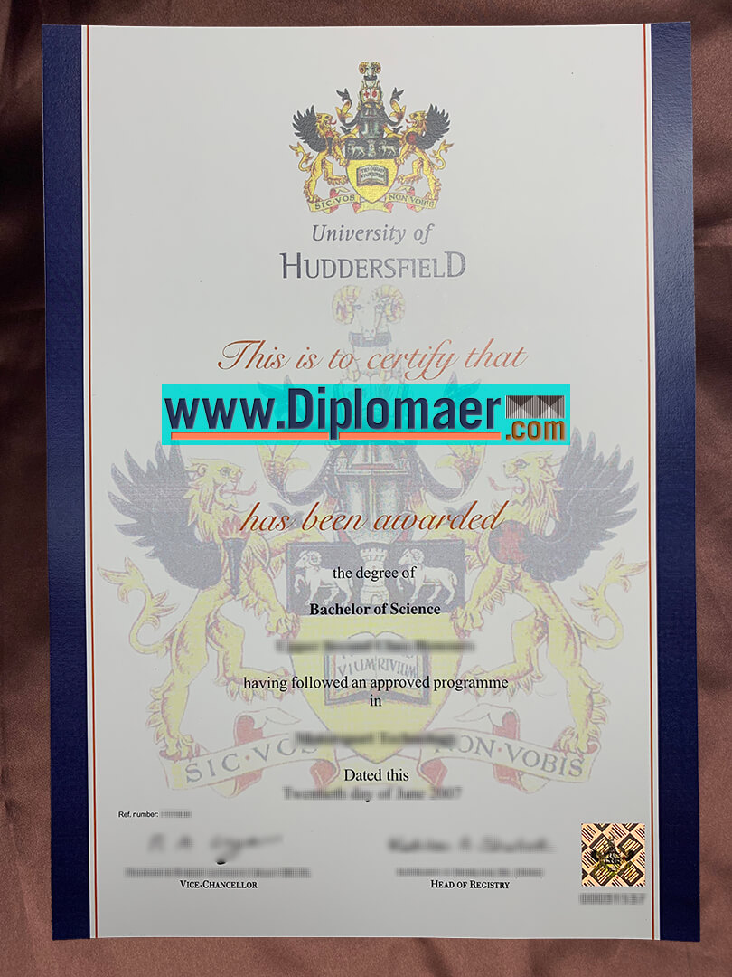 University of Huddersfield Fake Diploma - How to Order University of Huddersfield fake diploma online