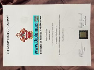 City, University of London Fake Diploma