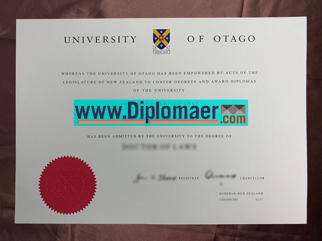 University of Otago Fake Diploma 1024x768 - University of Otago diploma sample, where to buy the University of Otago fake certificate?