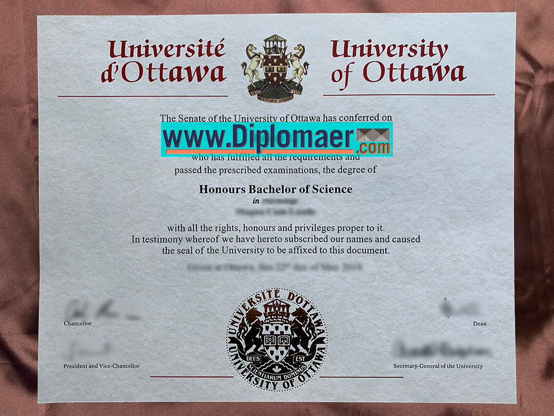 University of Ottawa Fake Diploma - Where to Purchase the University of Ottawa Fake Diploma?