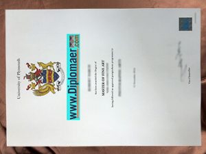University of Plymouth Fake Diploma