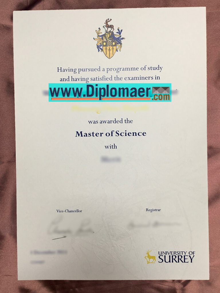 University of Surrey Fake Diploma 768x1024 - How can I get the University of Surrey fake diploma in the UK?