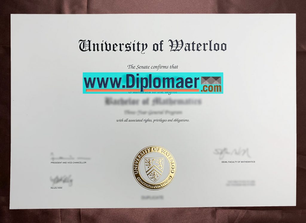 University of Waterloo Fake Diploma 1024x747 - Buy the University of Waterloo fake diplom in Canada