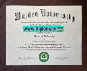 Walden University fake diploma