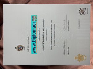 York St John University Fake Diploma