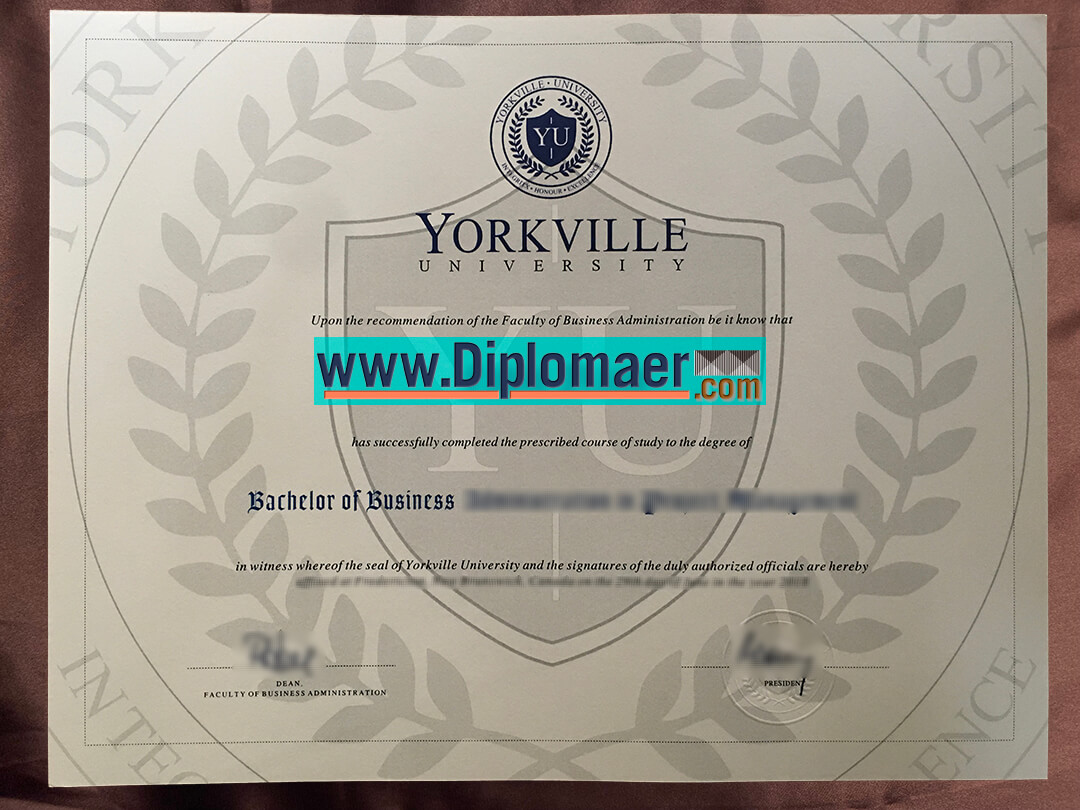 Yorkville University Fake Diploma - Which site provides the best quality Yorkville University Diploma?