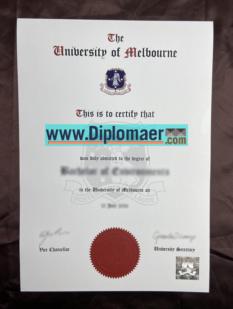 the University of Melbourne Fake Diploma 772x1024 - Where to buy a fake University of Melbourne degree certificate online?