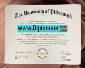 the University of Pittsburgh Fake Diploma