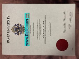 Bond University Fake Diploma