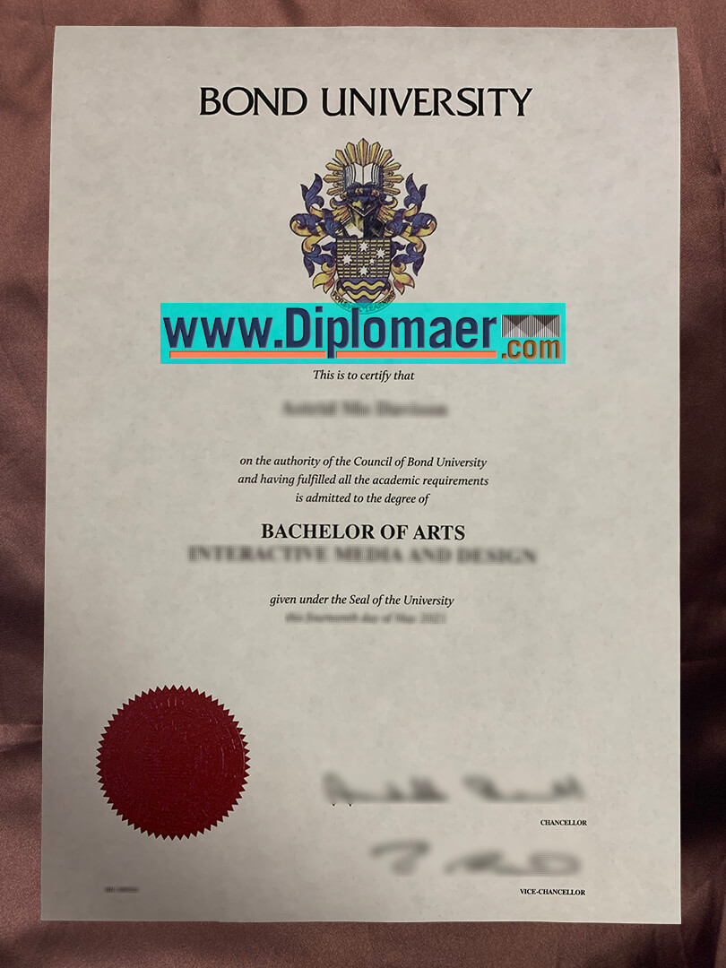 Bond University Fake Diploma - Buy Bond University Bachelor of Arts Degree Online.