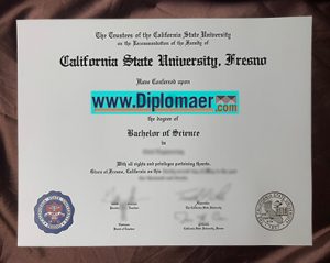 California State University Fresno Fake Diploma