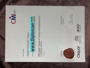 Chartered Management Institute Fake Diploma