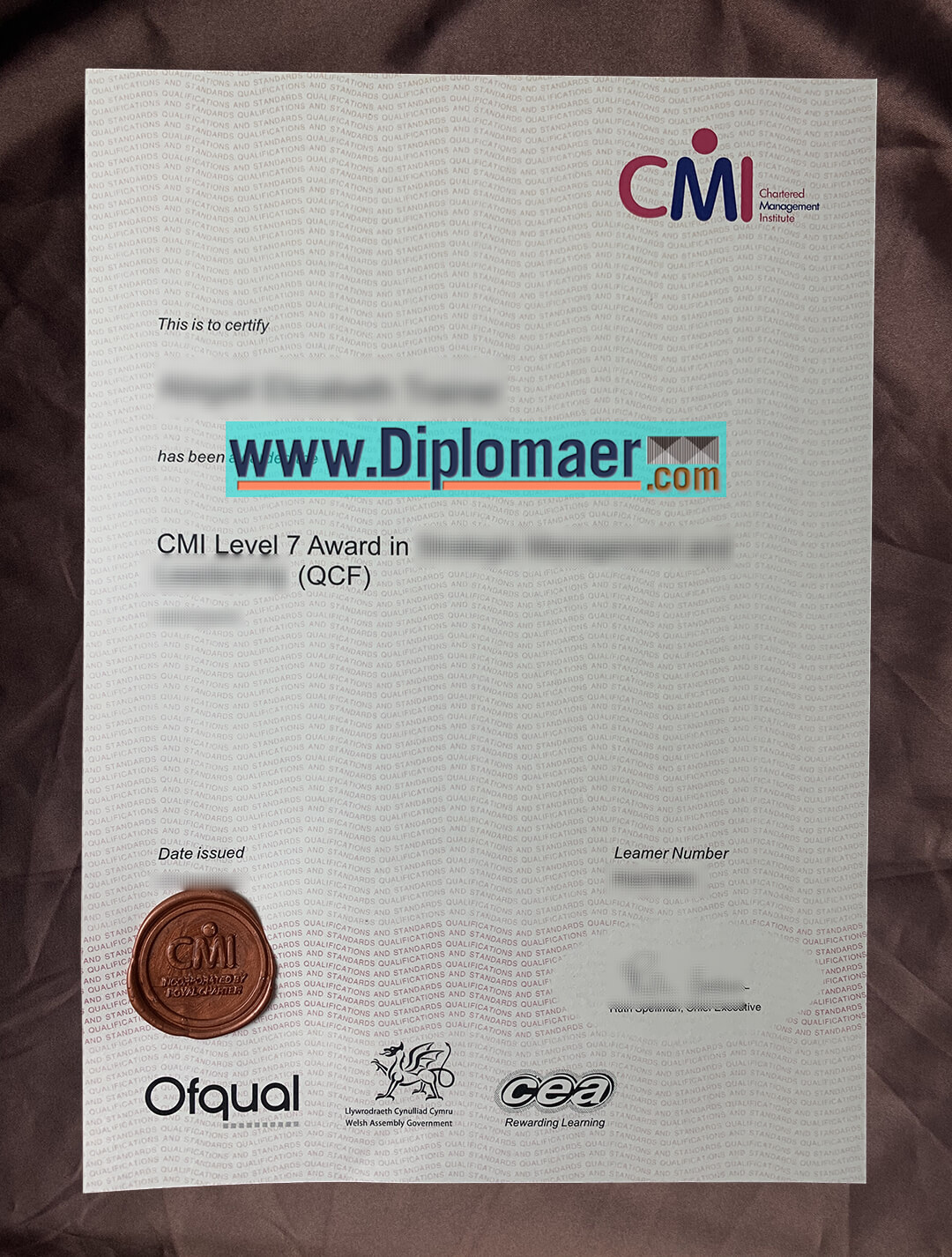 Chartered Management Institute Fake Diploma - What is the use of a Chartered Management Institute Level 7 Certificate?