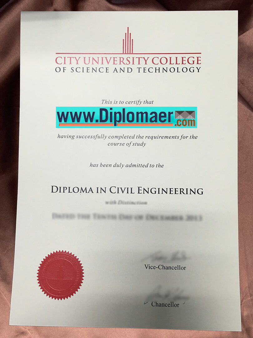 City University Fake Diploma - Buy Malaysia City University fake diploma