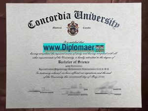 Concordia University Fake Diploma