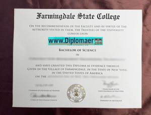 Farmingdale State College Fake Diploma
