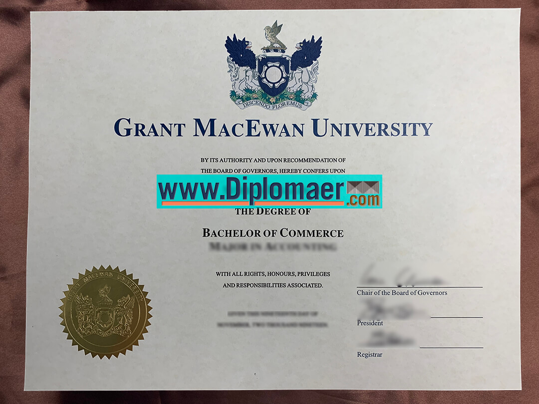 Grant Macewan University Fake Diploma - How can I get the Grant MacEwan University fake diploma?