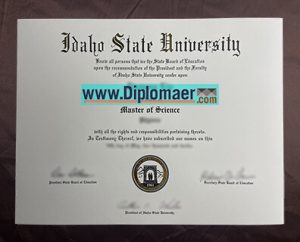 Idaho State University fake diploma