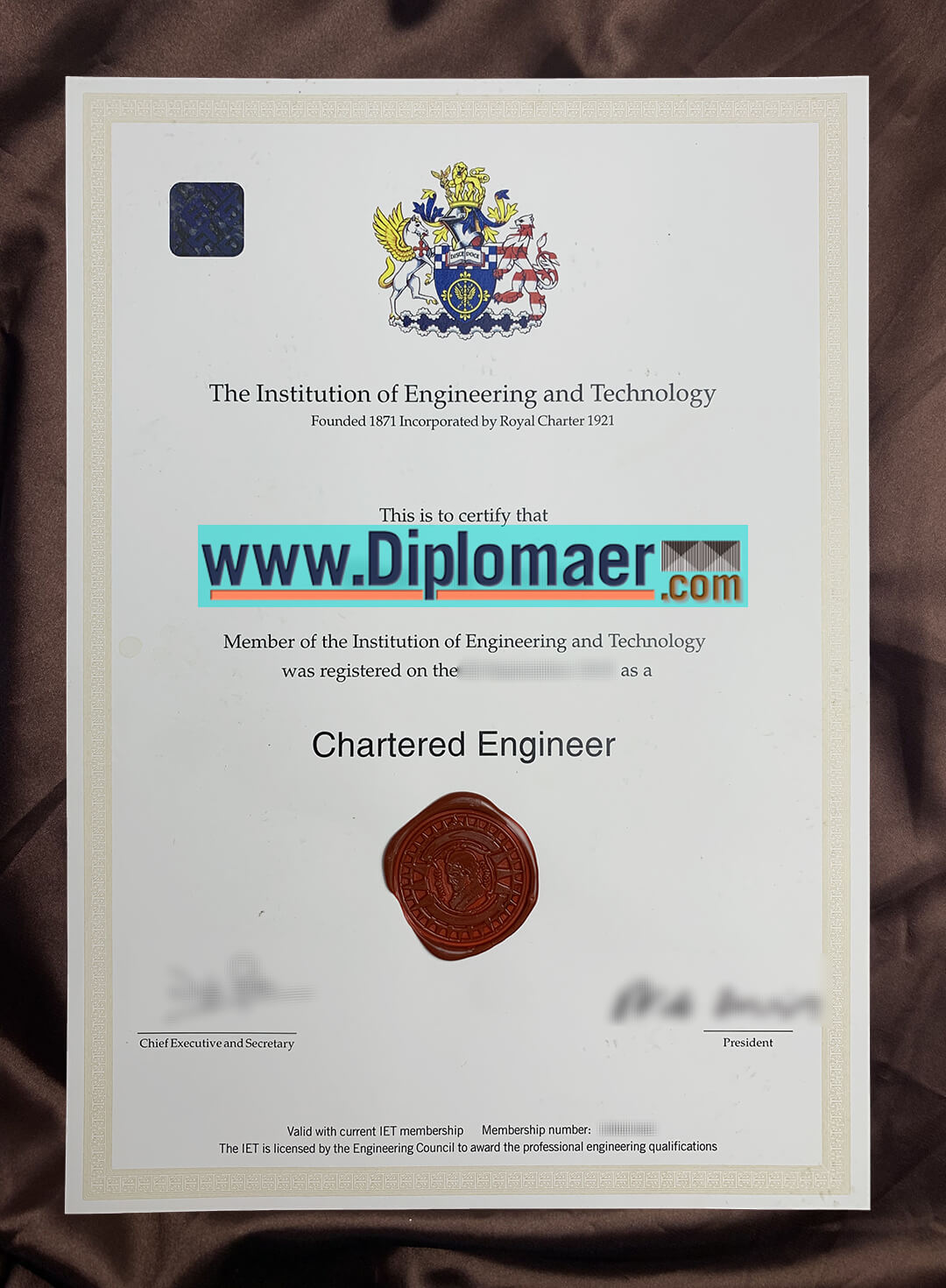 Institution of Engineering and Technology fake diploma - Where can I buy an Institution of Engineering and Technology fake certificate in England?