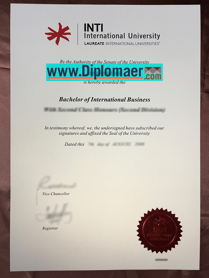 International University Fake Diploma - How can I get the INTI International University fake diploma in Malaysia?