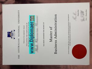 The Australian National University Fake Diploma