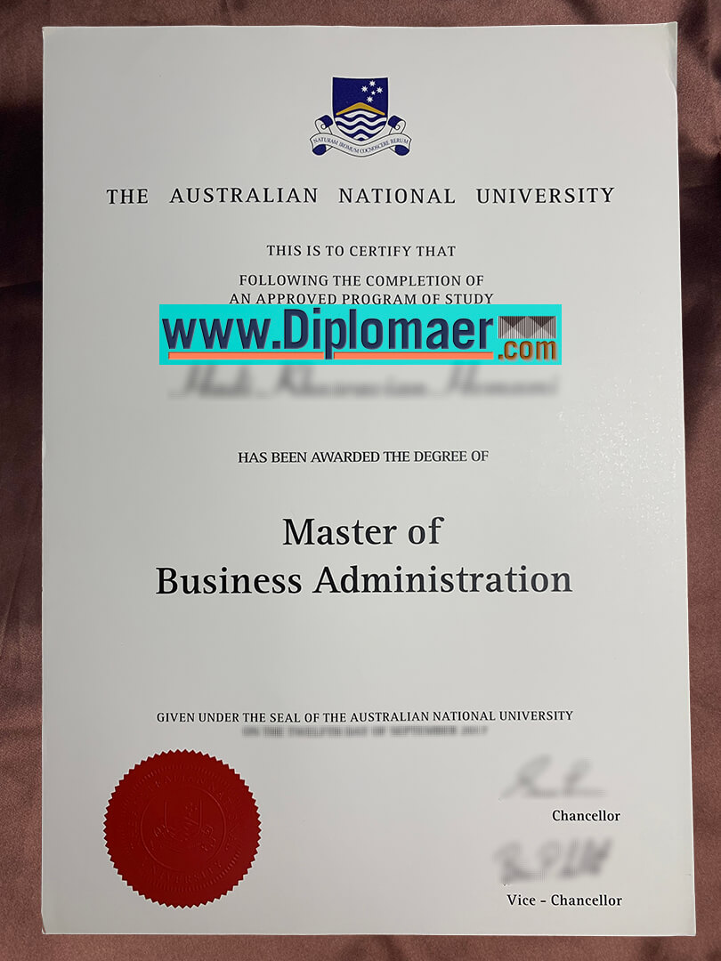 The Australian National University Fake Diploma - How soon can I get The Australian National University Degree without an exam?