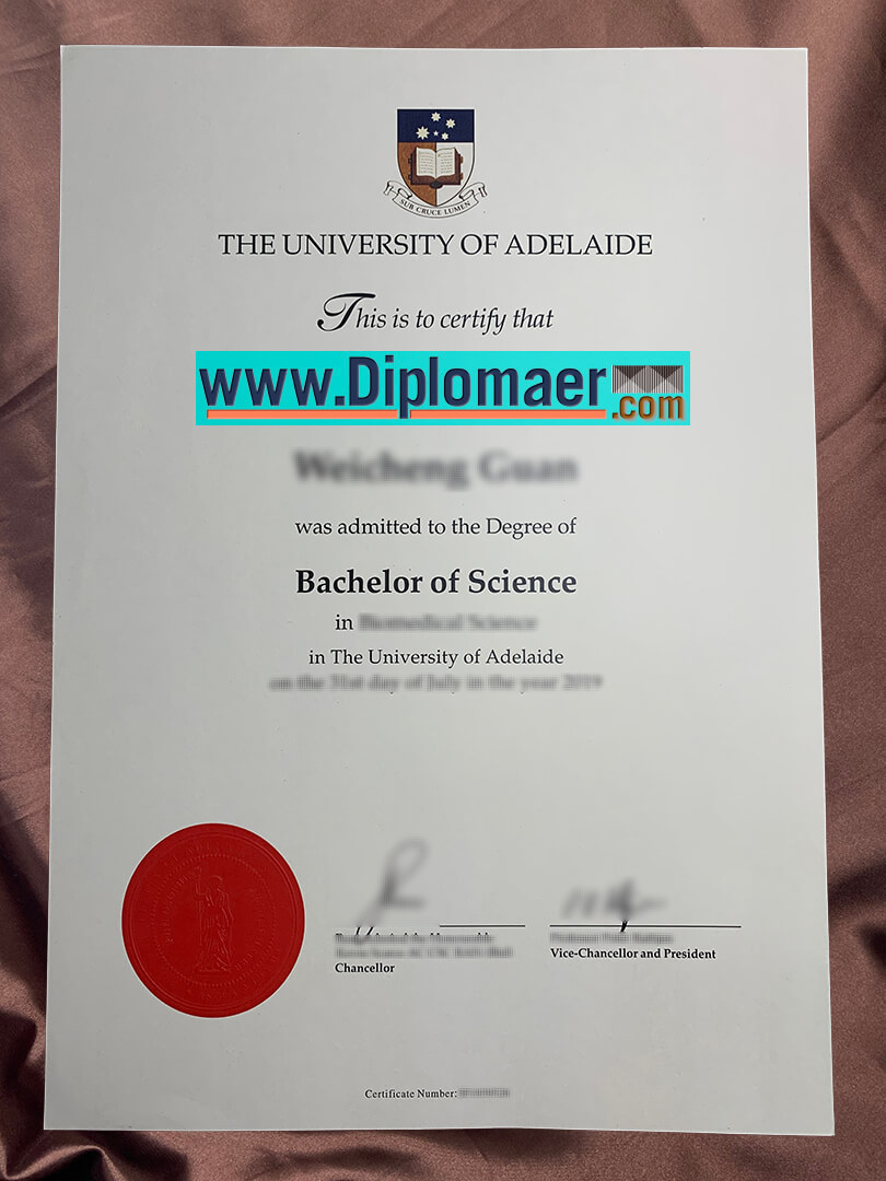 The University of Adelaide Fake Diploma - How to Buy a The University of Adelaide Fake Diploma?