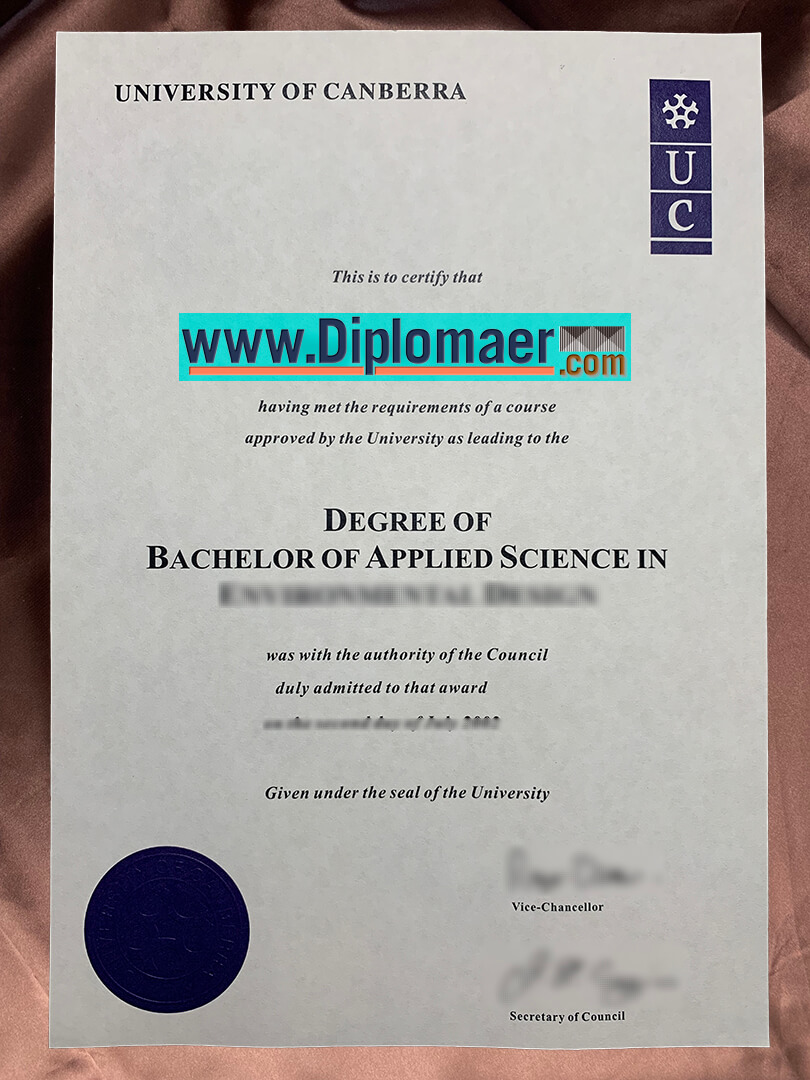The University of Canberra Fake Diploma - Where to Purchase The University of Canberra Fake Diploma?