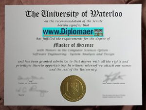 The University of Waterloo Fake Diploma