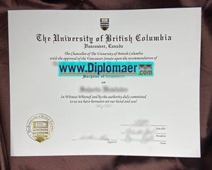 UBC Fake Diploma