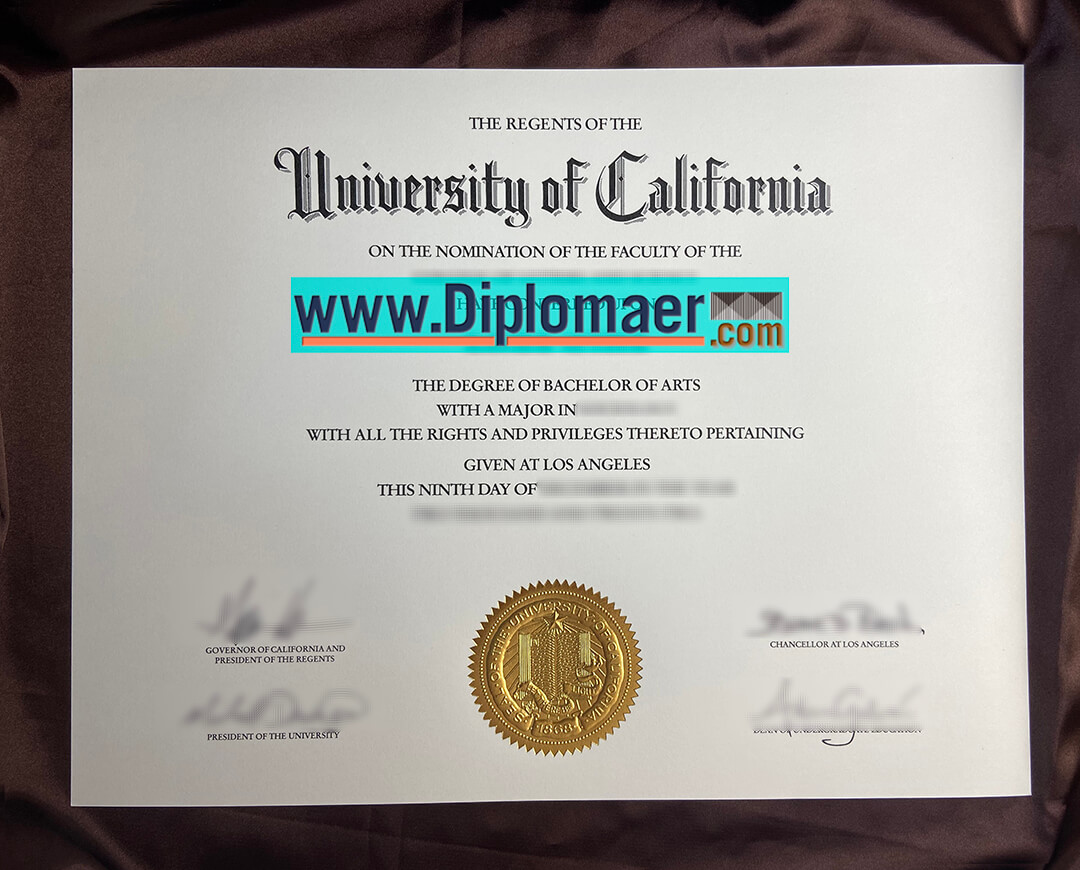 UC Los Angeles Fake Diploma - How to buy a University of California Los Angeles fake degree certificate safely?
