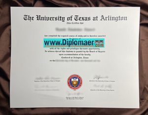 UT Arlington Fake Diploma
