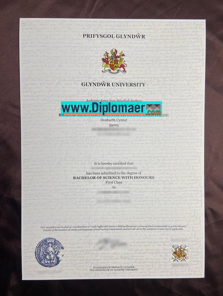Glyndwr University Fake Diploma 770x1024 - How to safely buy a fake  Prifysgol Glyndŵr diploma in Wales?