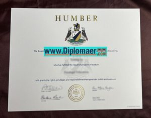 Humber College Fake Diploma
