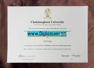 Chulalongkorn University fake diploma
