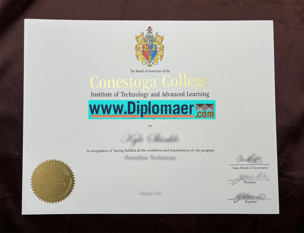 Conestoga College fake diploma 1024x786 - The best way to buy a Conestoga College fake diploma
