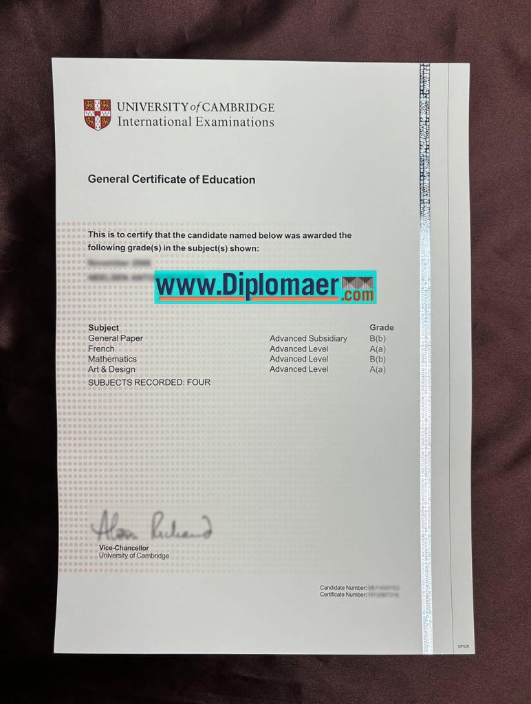 General Certificate of Education fake diploma 772x1024 - How to buy a 100% similar General Certificate of Eduaction Certificate?