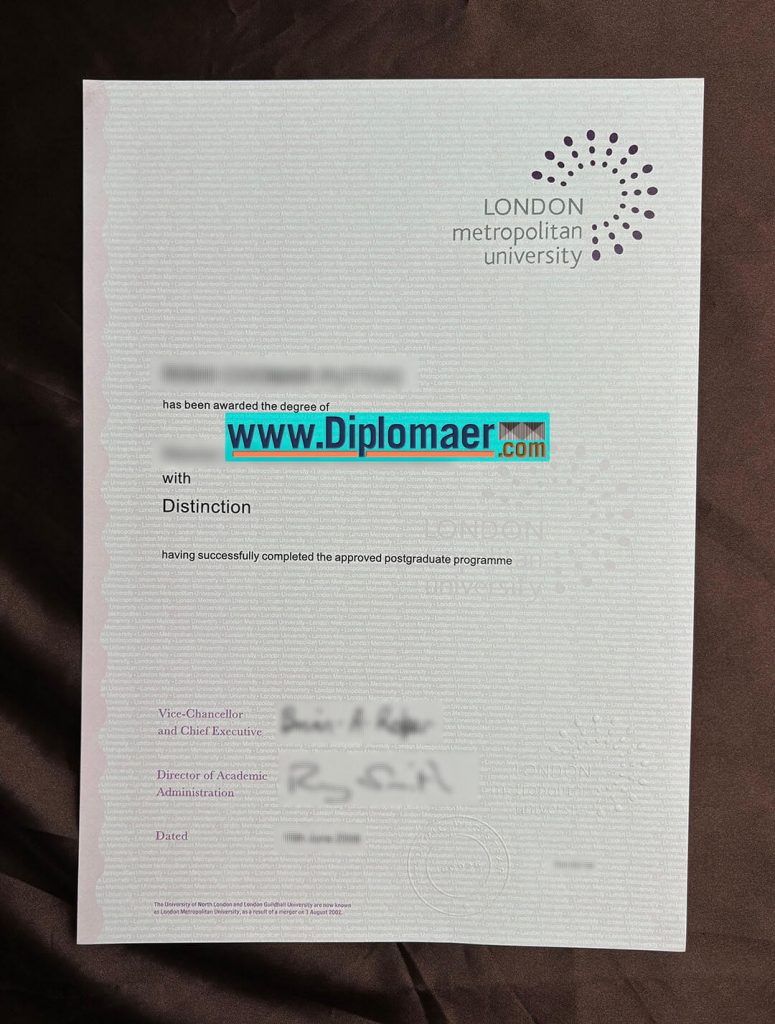 London Metropolitan University fake diploma 775x1024 - Fast to get a London Metropolitan University Fake Degree Certificate