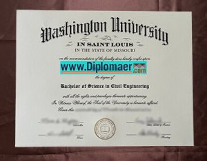 Washington University in Saint Louis fake diploma