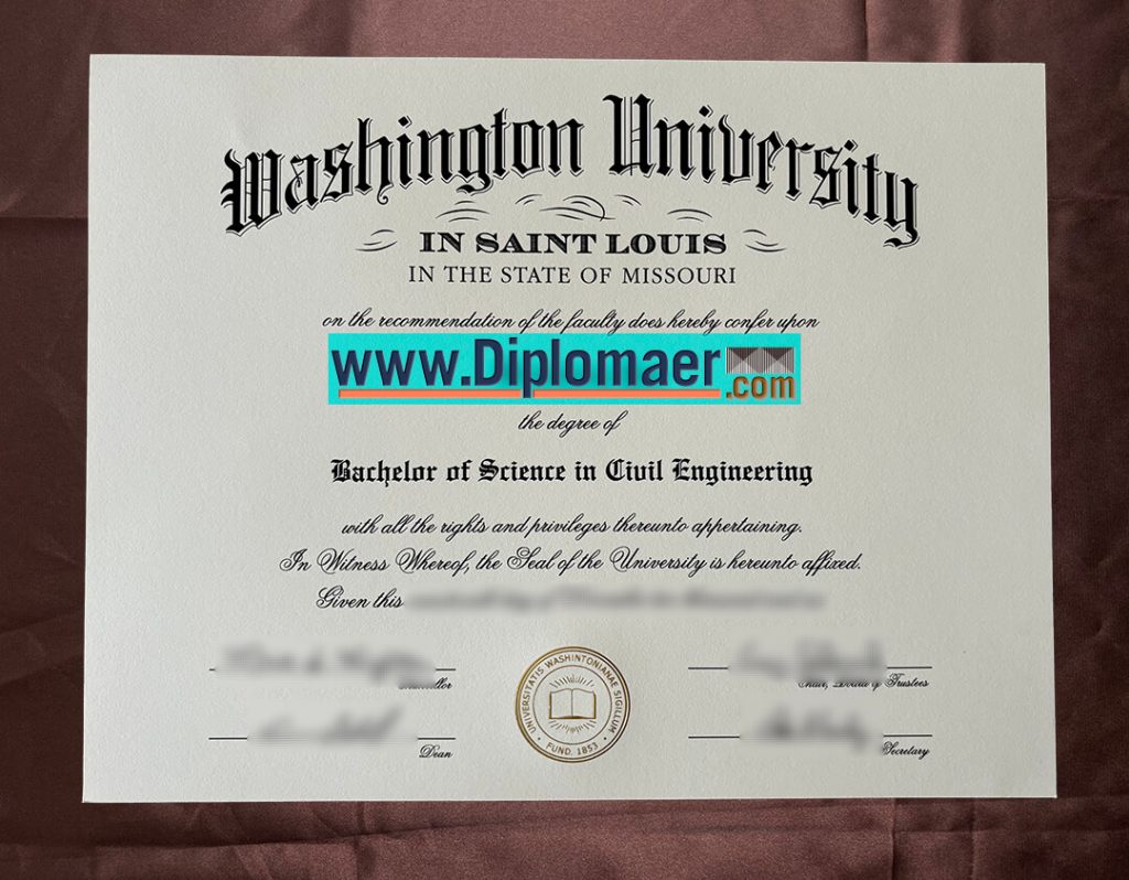 Washington University in Saint Louis fake diploma 1024x798 - Best choice to buy a Washington University in St. Louis diploma in the USA