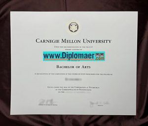 Carnegie Mellon University fake diploma